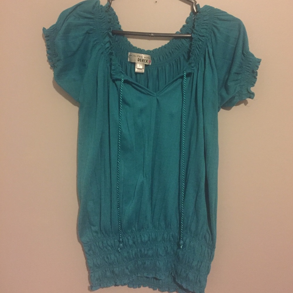 Stylish Teal Shirt